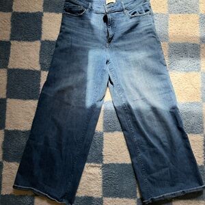 LOFT Men's Bootcut Jeans in Medium Blue Wash